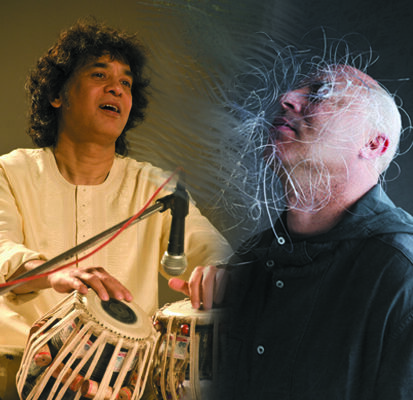 Concert Dhafer Youssef invite Zakir Hussain