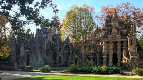 Palais idéal en automne