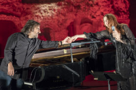 Elodie Frégé et André Manoukian