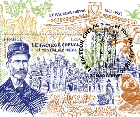 Timbre Facteur Cheval Palais idéal