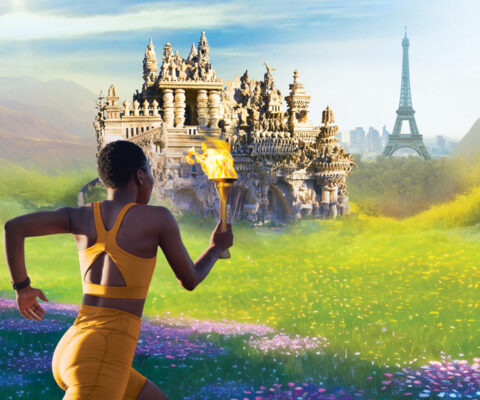 flamme olympique Hauterives