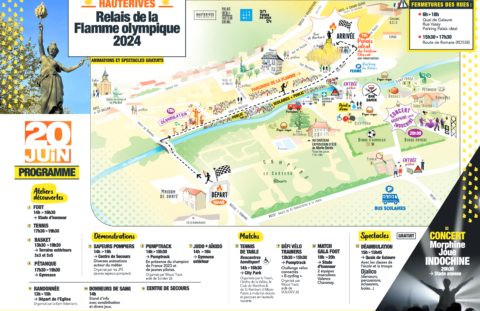 Passage de la Flamme Olympique